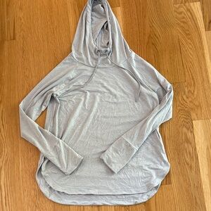 Athleta Gray Women's Hoodie Top